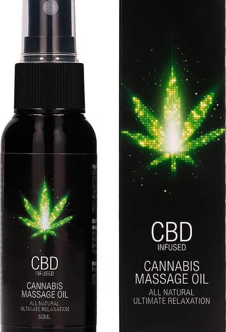 CBD cannabis massage oil