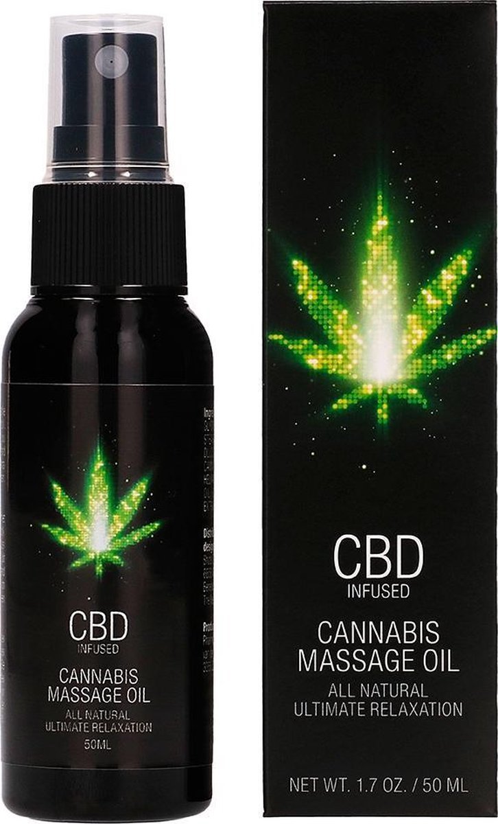 CBD cannabis massage oil