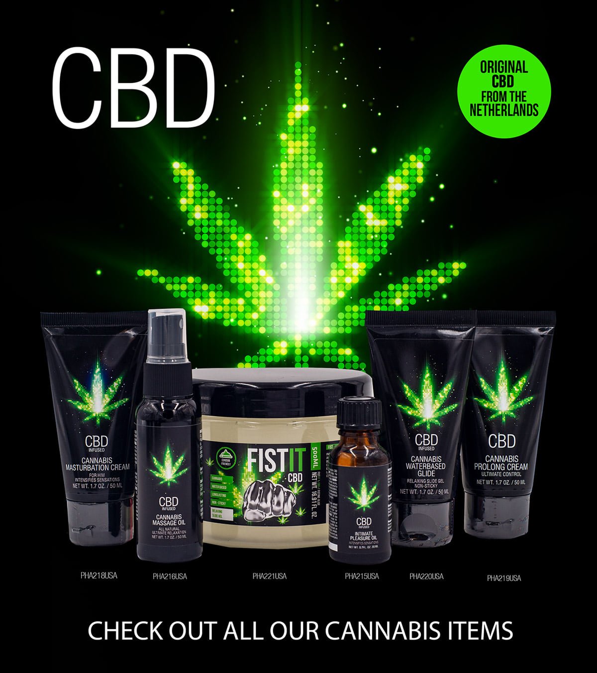 CBD CANNABIS MASTURBATION CREAM