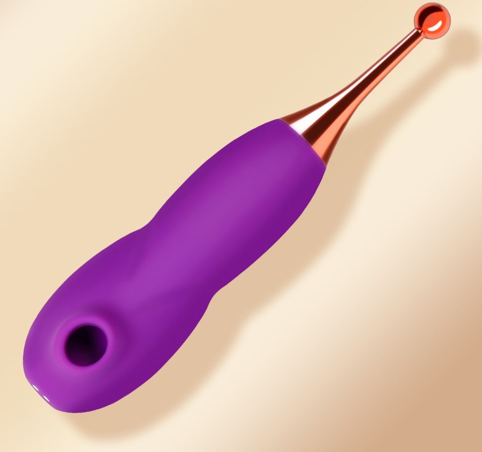 Obsessd g spot & sucking vibrator