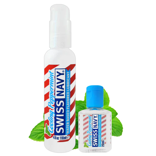 Swiss navy cooling peppermint water based lube