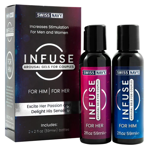 Swiss Navy INFUSE Arousal Gels for Couples