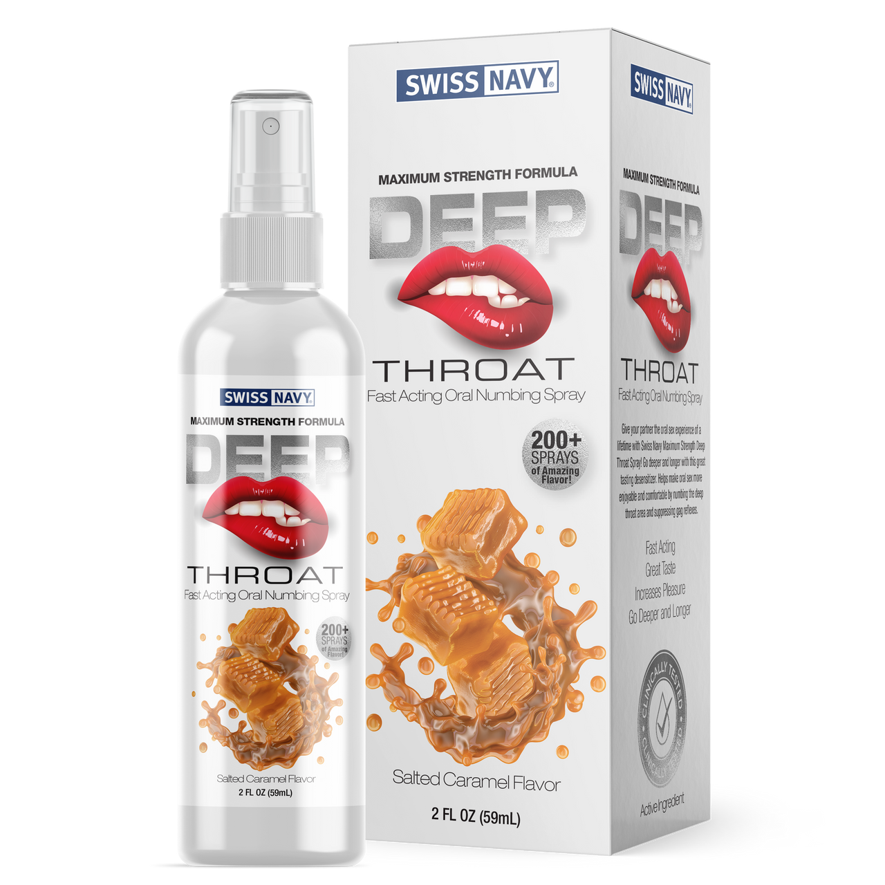 swiss navy deep throat salted caramel spray