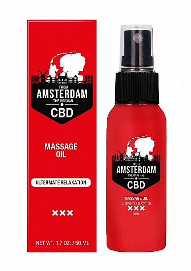 amsterdam cbd cannabis massage oil