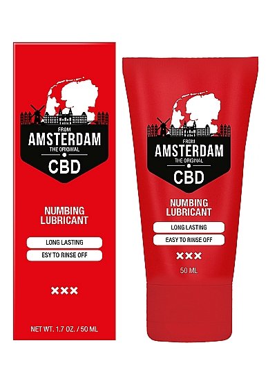 AMSTERDAM CBD numbing lubricant